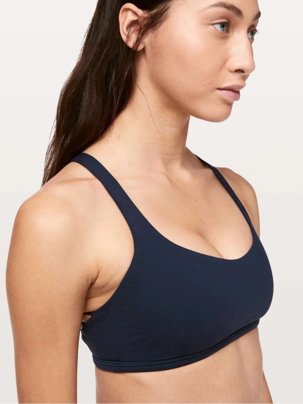 lululemon athletica Black Strappy Back Camisole